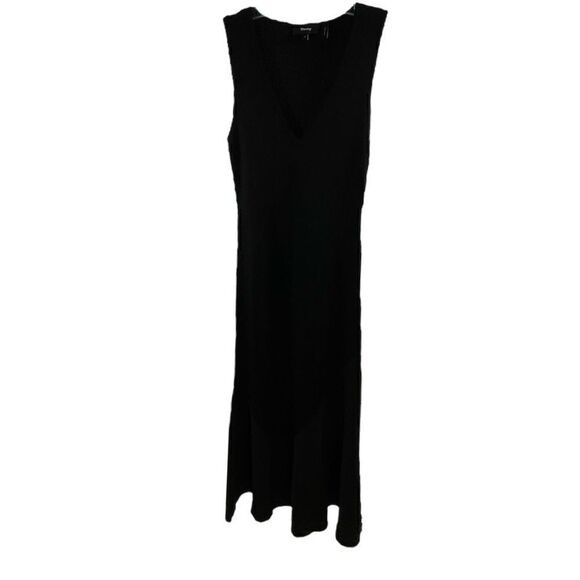 Theory Gardella Lustrate Knit Black Dress Size S - Picture 1 of 8